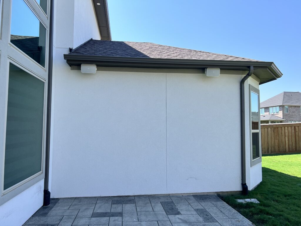 Outdoor rated speakers